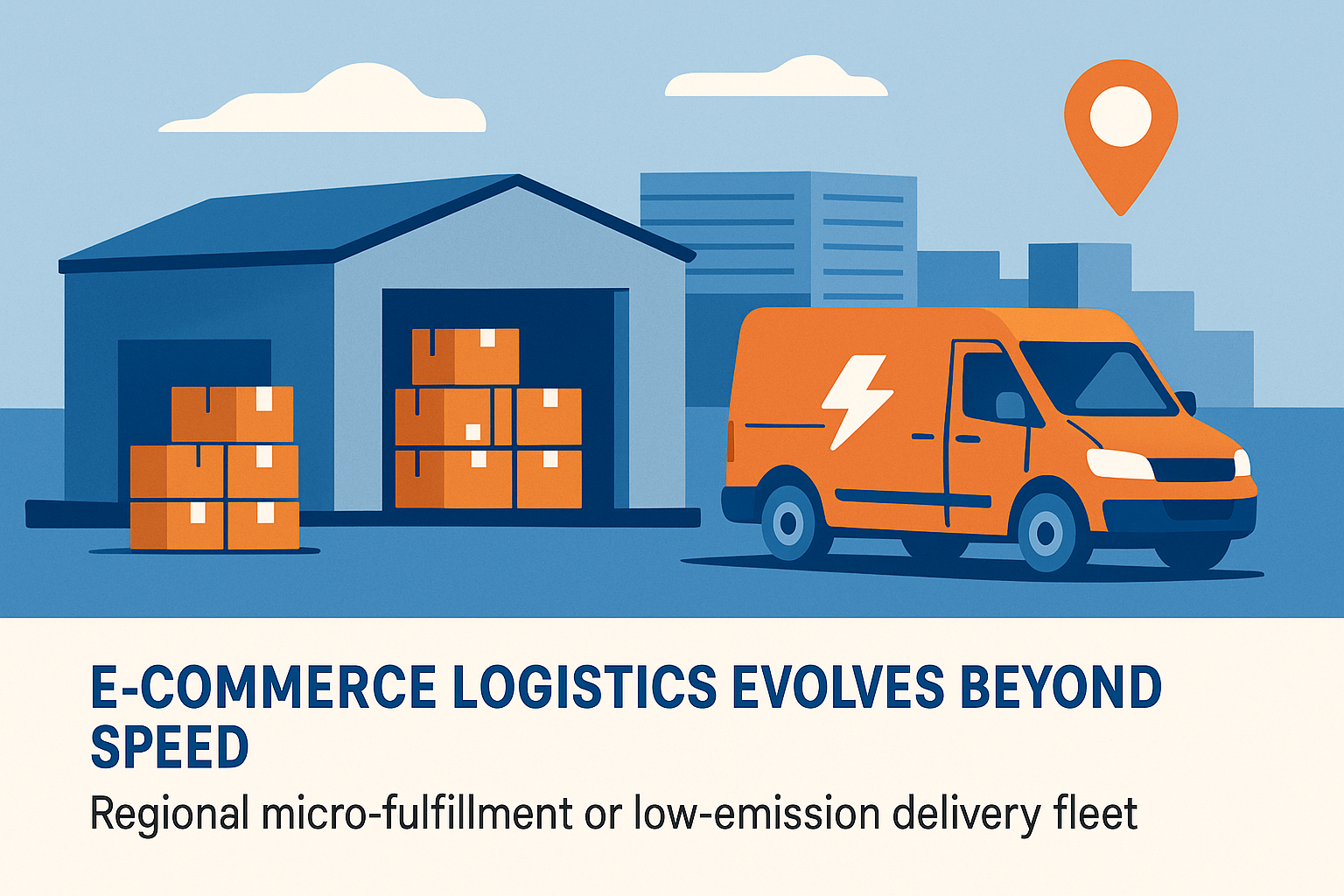 E-commerce logistics journey visualization
