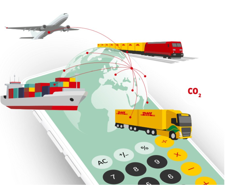 Green supply chain with carbon tracking visualization